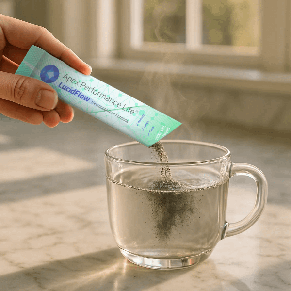 Nootropic-stick-pack-pouring